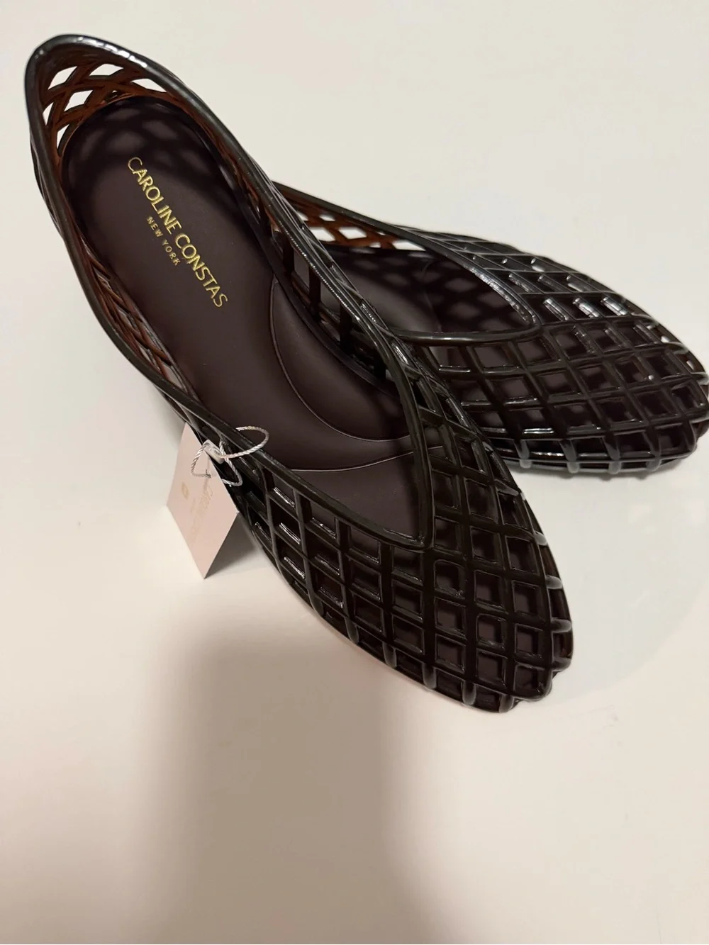 Caroline Constas stylish woven